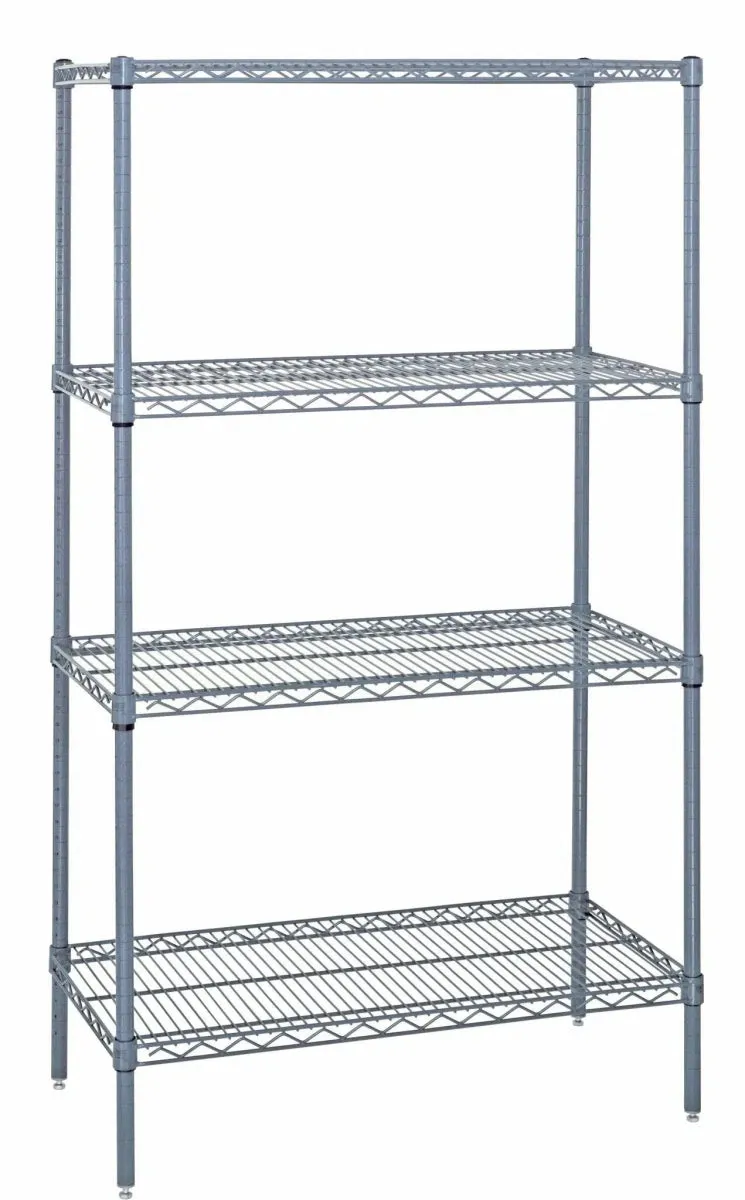 1424GY | 14" x 24" Gray Epoxy Shelving Unit