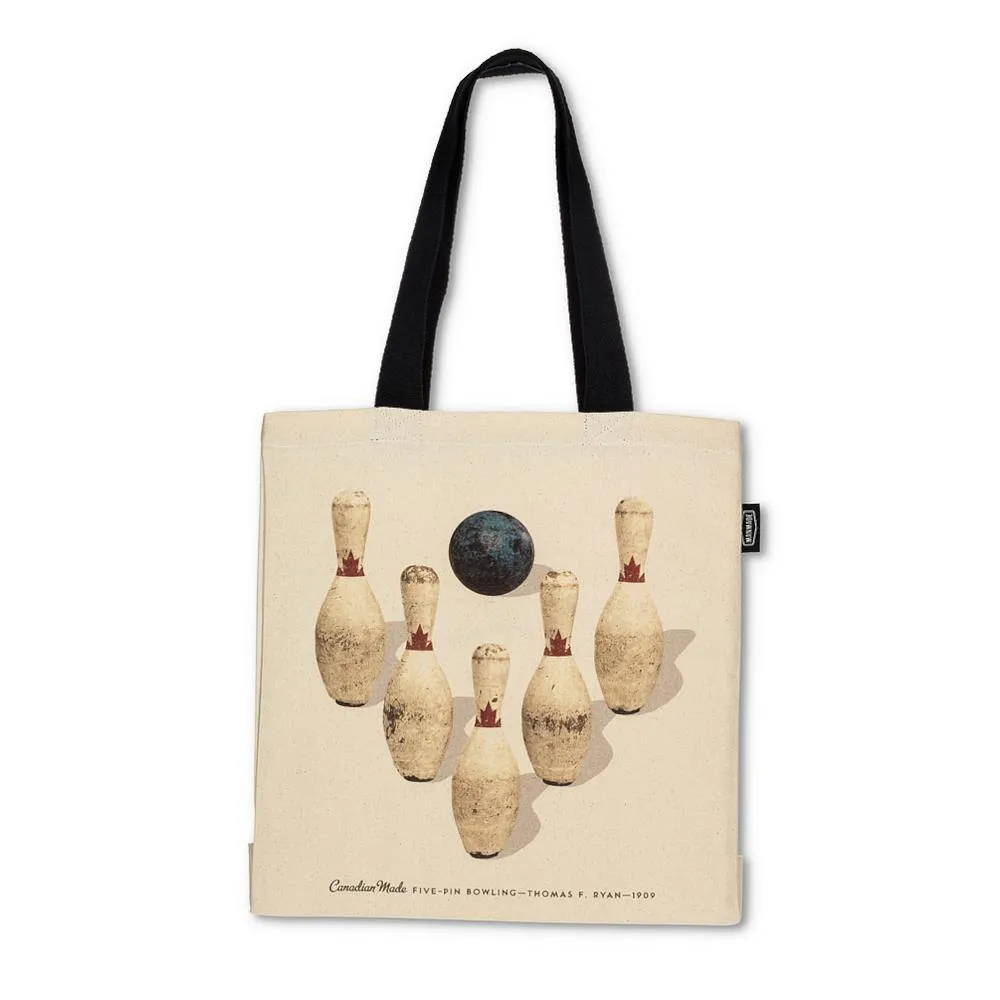 Abbott Tote Bag - 5 Pin Bowling