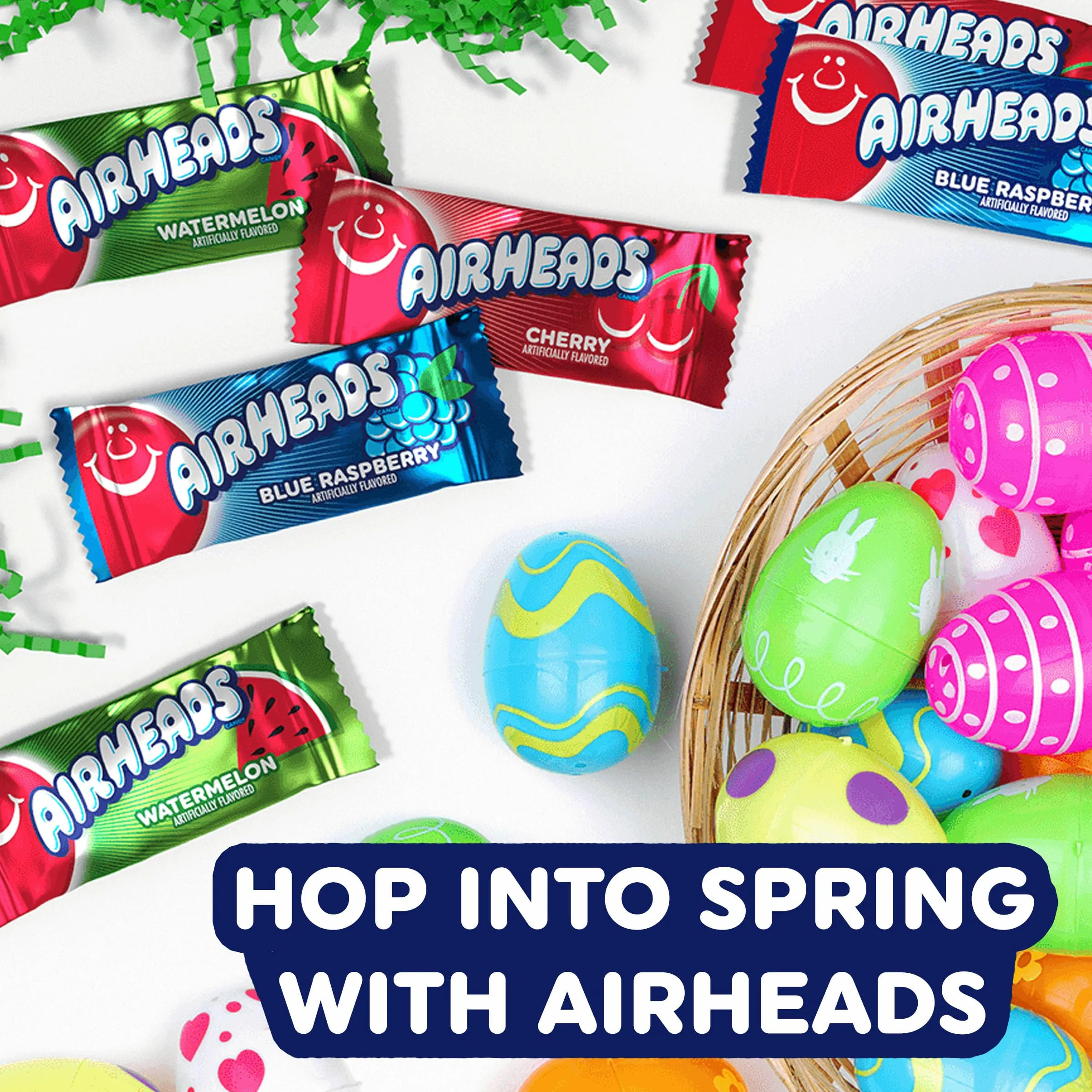 Airheads Candy Bars, Variety Bulk Box, Chewy Full Size Fruit Taffy, Gifts, Holiday, Parties, Concessions, Pantry, Non-Melting, Party, 60 Individually Wrapped Full Size Bars