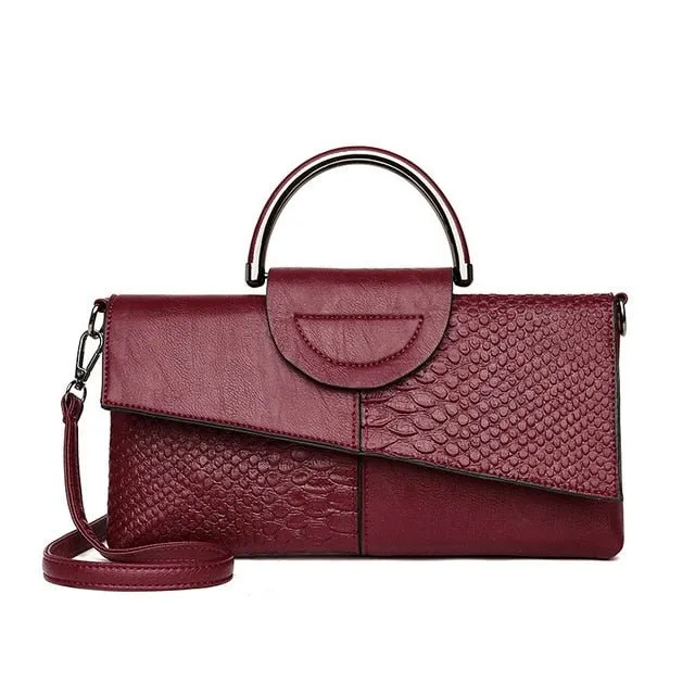 AlliLux Exotic Envelope Crossbody Clutch