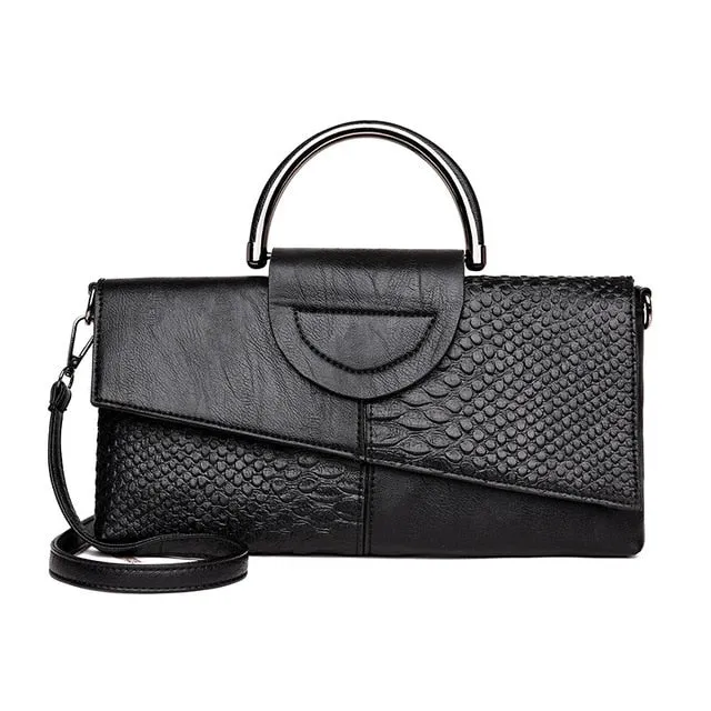AlliLux Exotic Envelope Crossbody Clutch