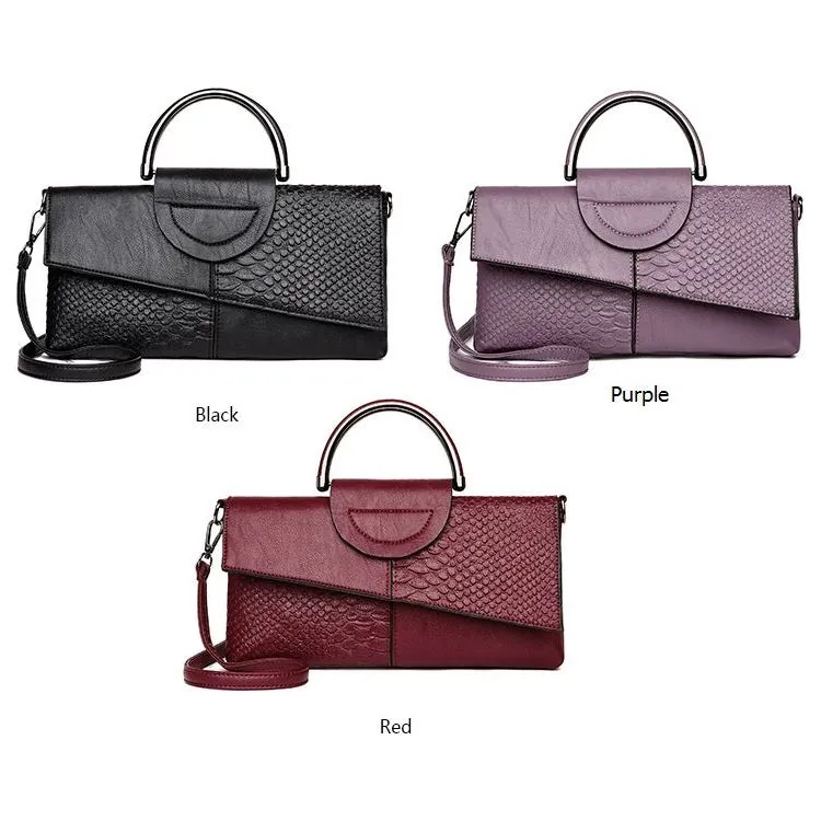 AlliLux Exotic Envelope Crossbody Clutch