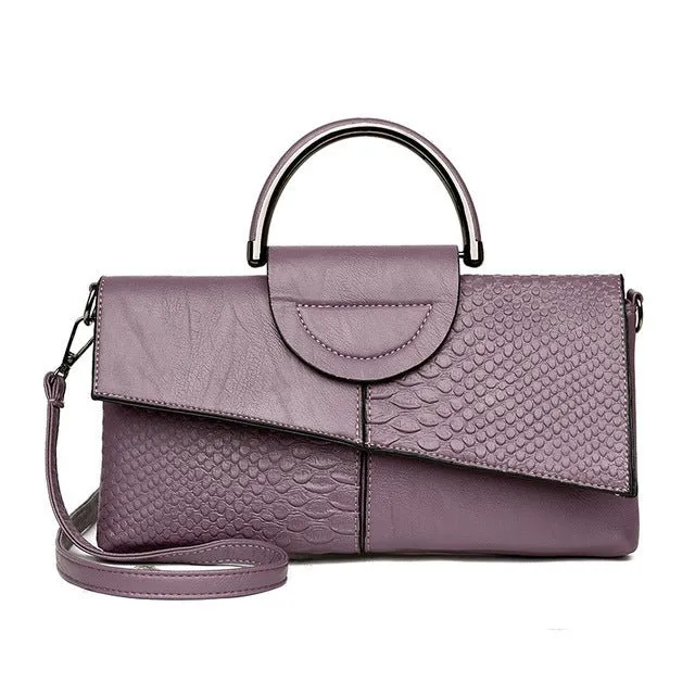 AlliLux Exotic Envelope Crossbody Clutch