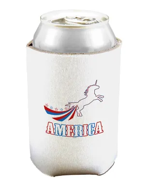 America Unicorn Can / Bottle Insulator Coolers