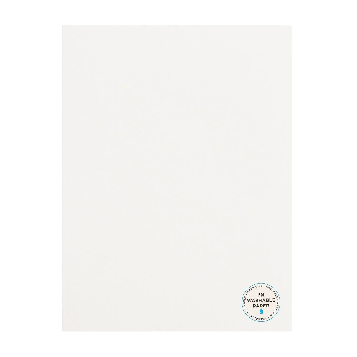 American Crafts Washable Matte Paper 8.5in x 11in - White*