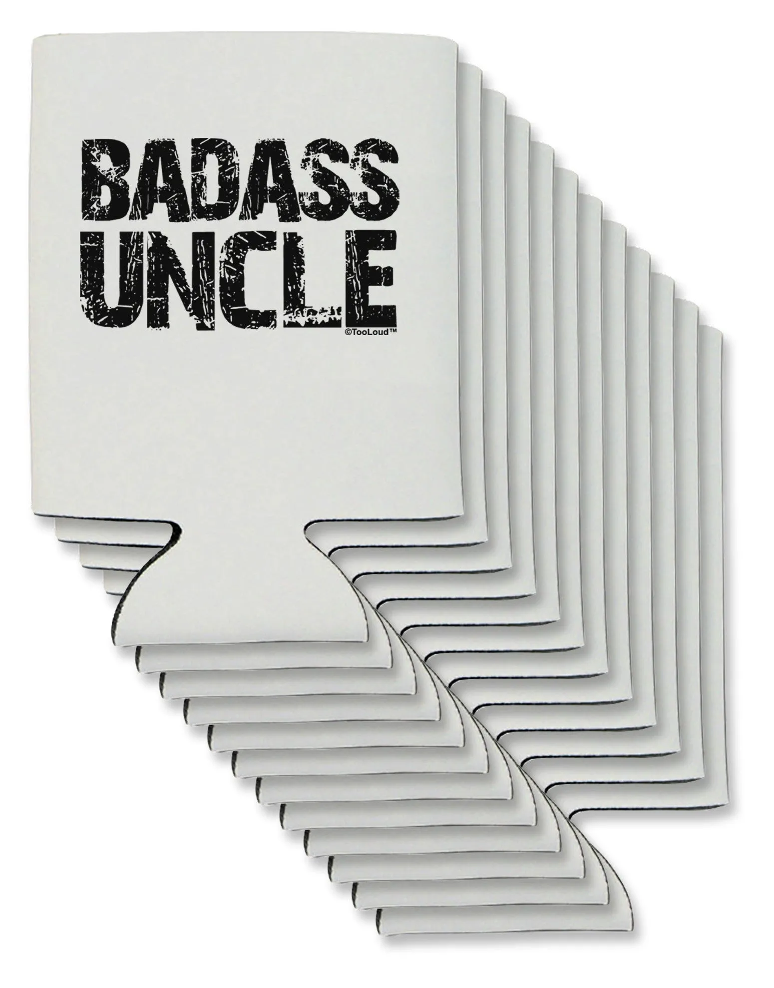 Badass Uncle Can / Bottle Insulator Coolers by TooLoud