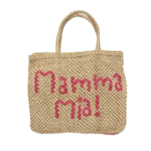 Beach Bag - Mamma Mia (Natural)