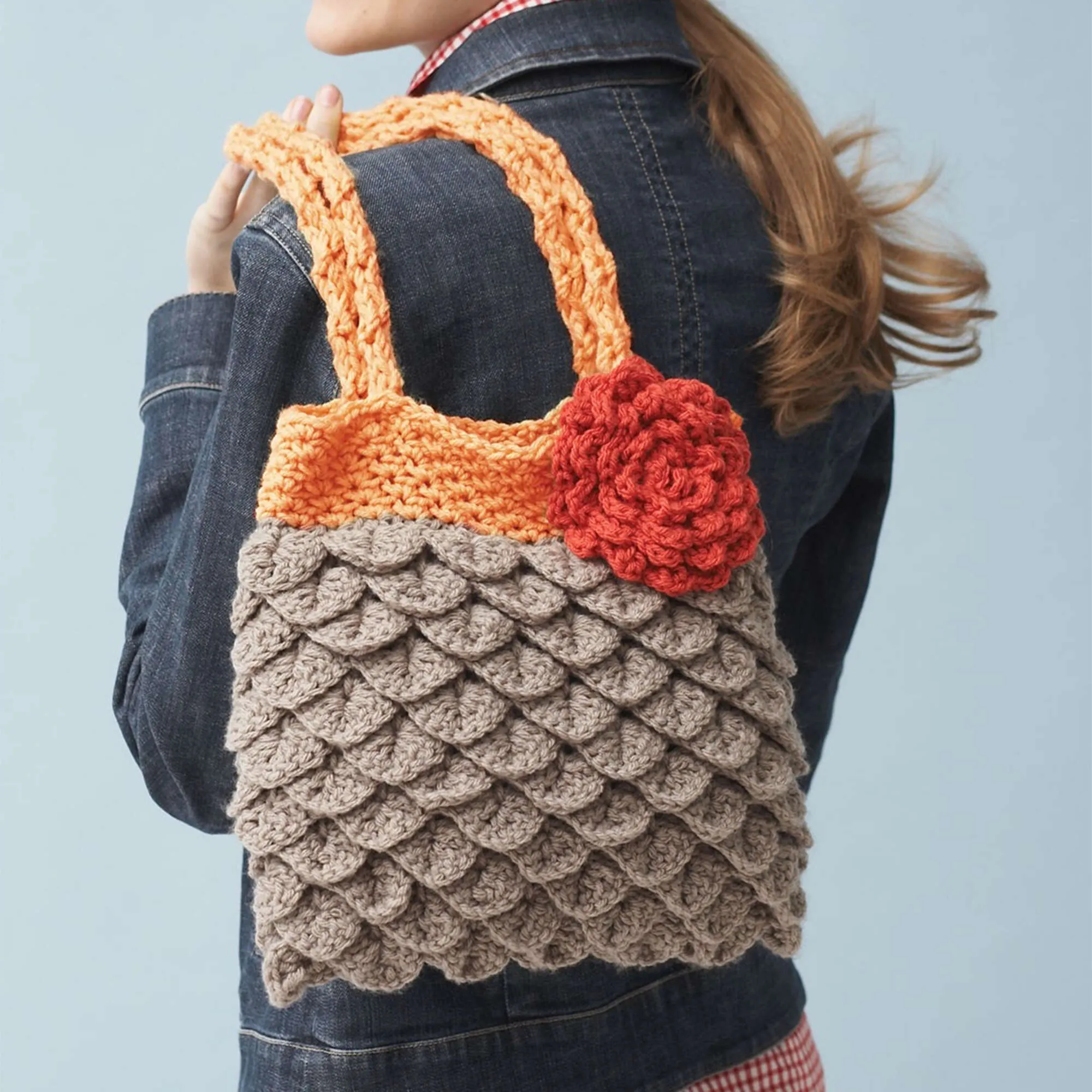 Bernat Crochet Mermaid Tears Purse