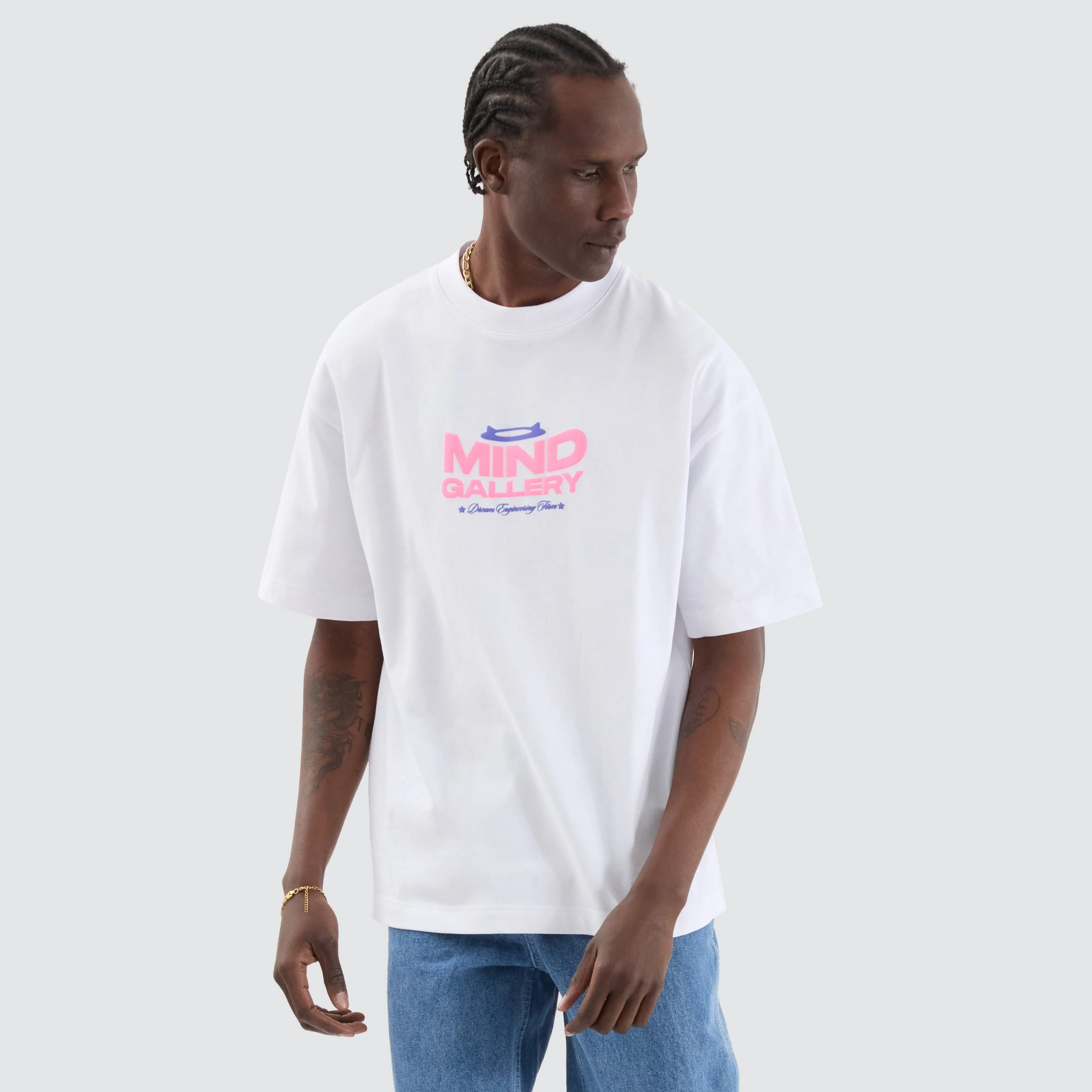 Bolt Street Tee Optical White