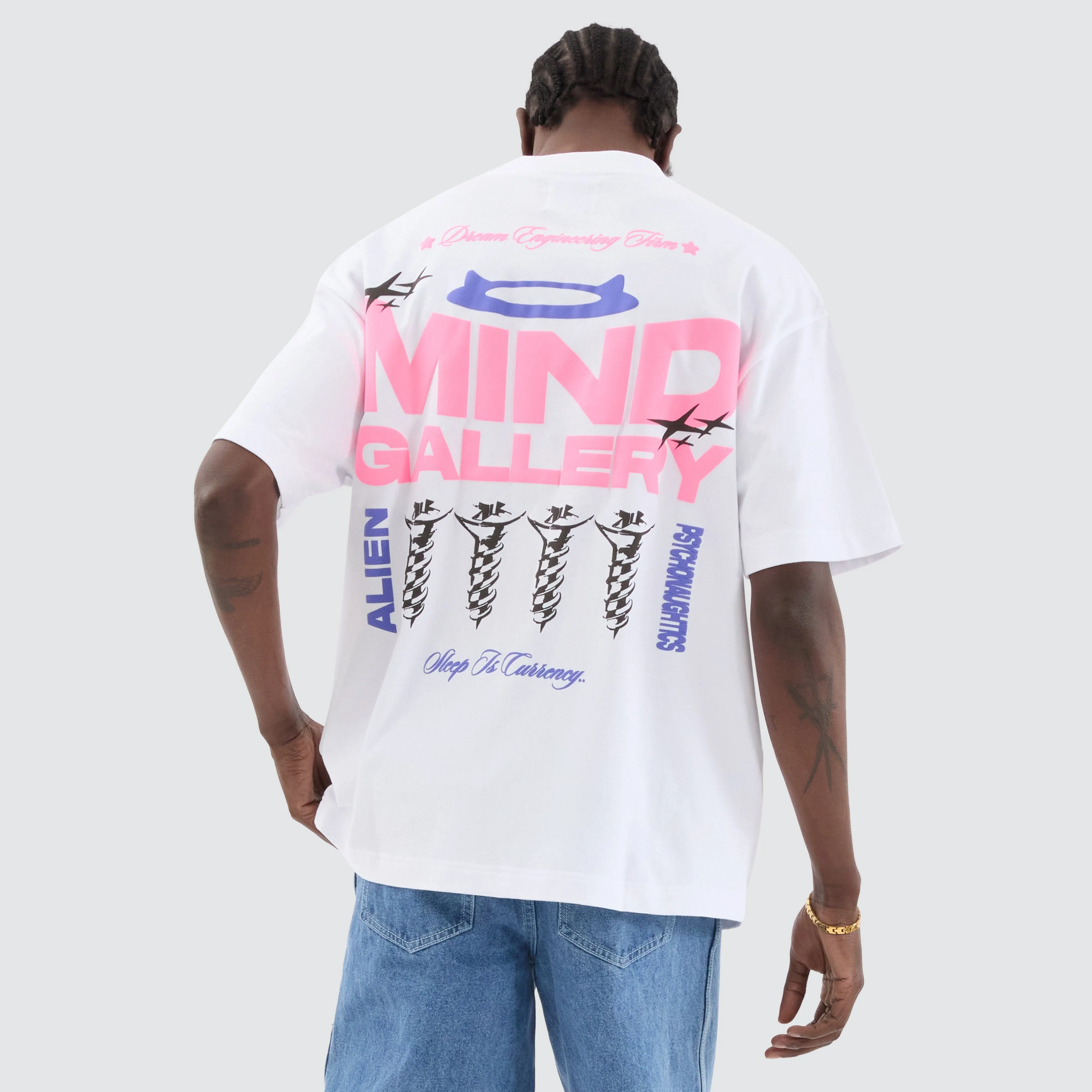 Bolt Street Tee Optical White