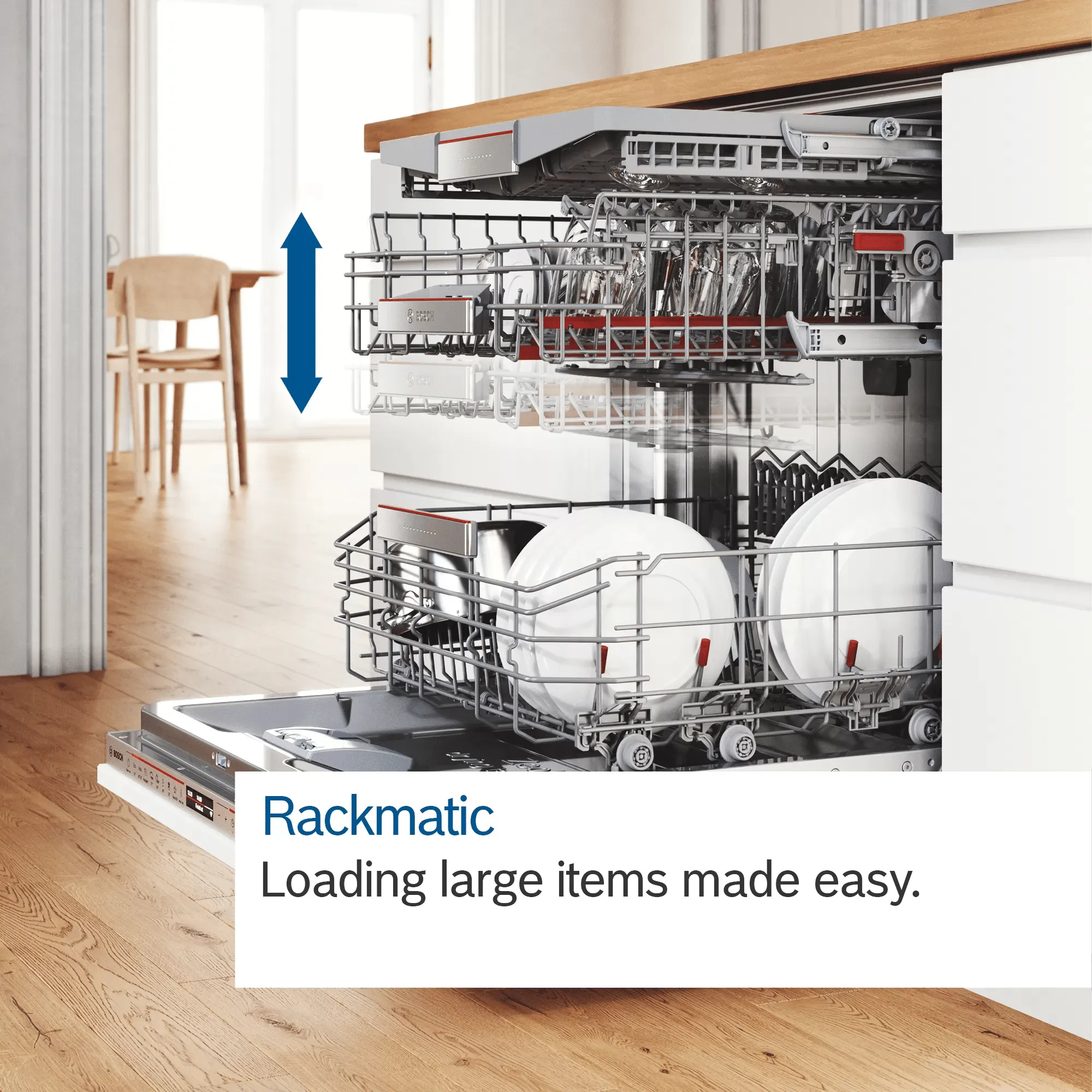 Bosch Serie 4 Integrated 60cm 13 Place Dishwasher | SMV4HVX38G