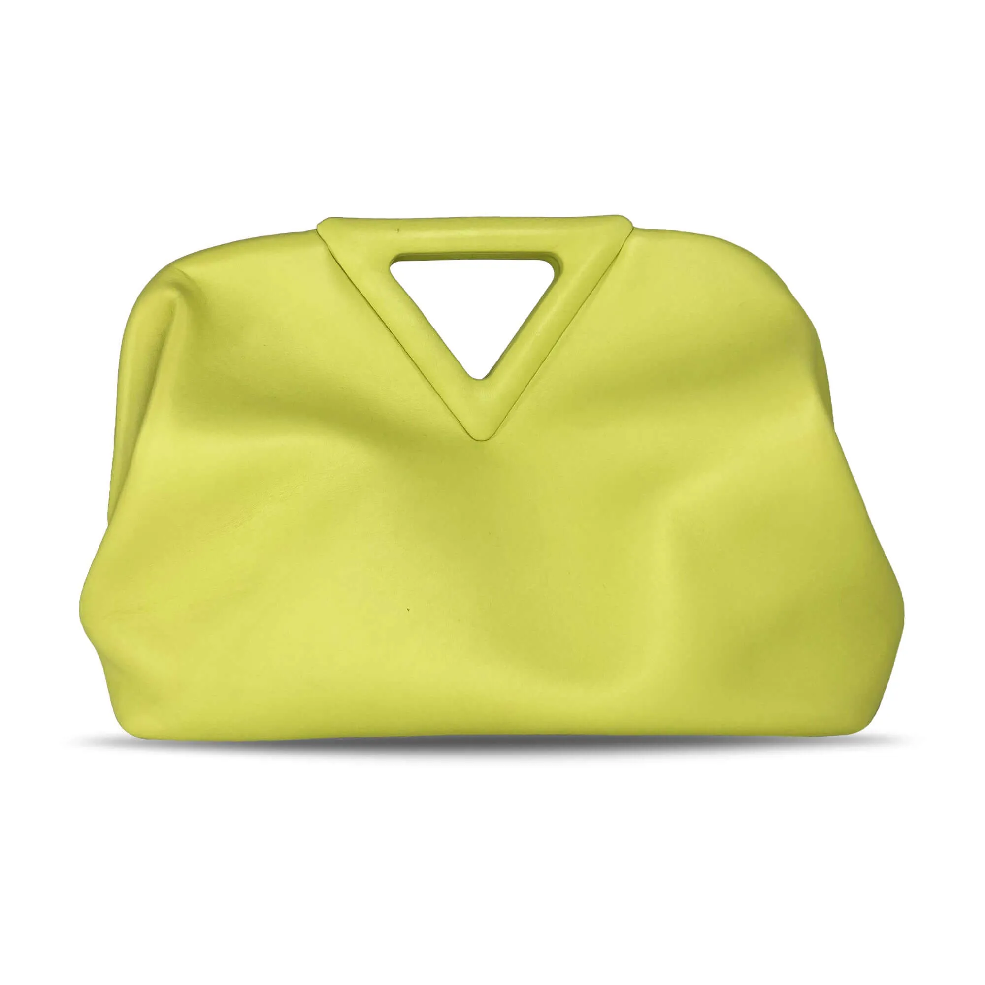 Bottega Veneta lime point shoulder bag