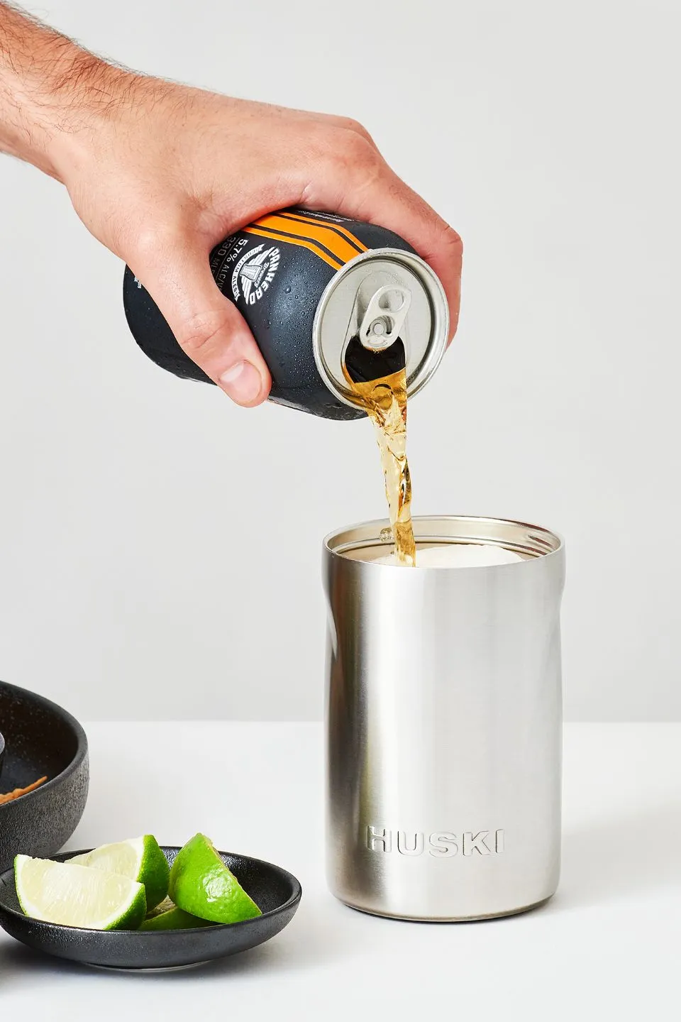 Premium Brushed Stainless Steel Insulated Beer Cooler