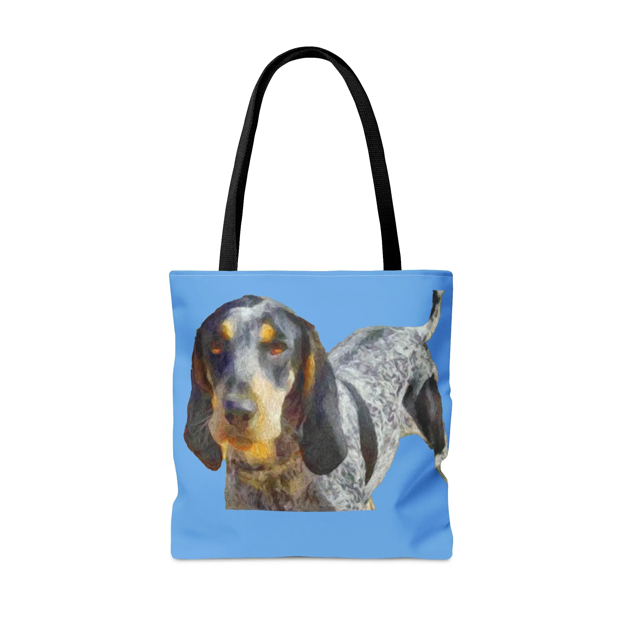 Coonhound Print Beach Tote