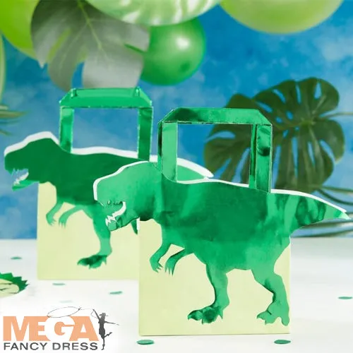 Dinosaur Party Bags Prehistoric-Themed Favor Bags