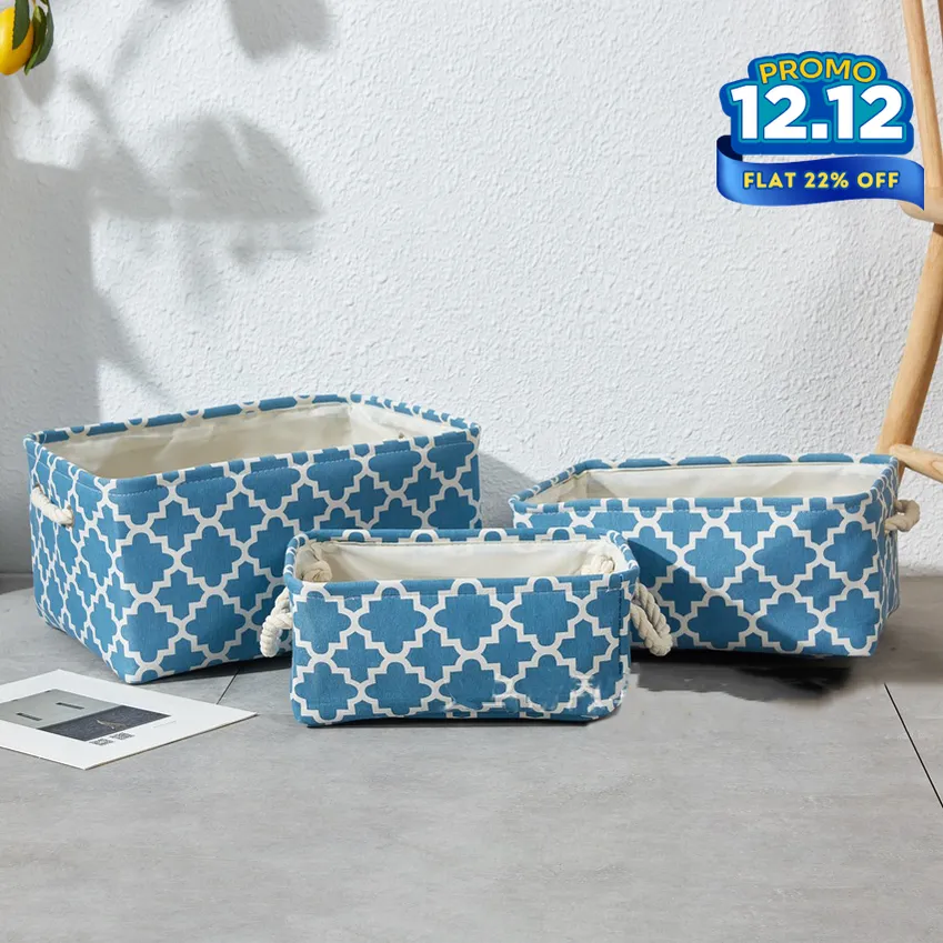Foldable Fabric Storage Baskets
