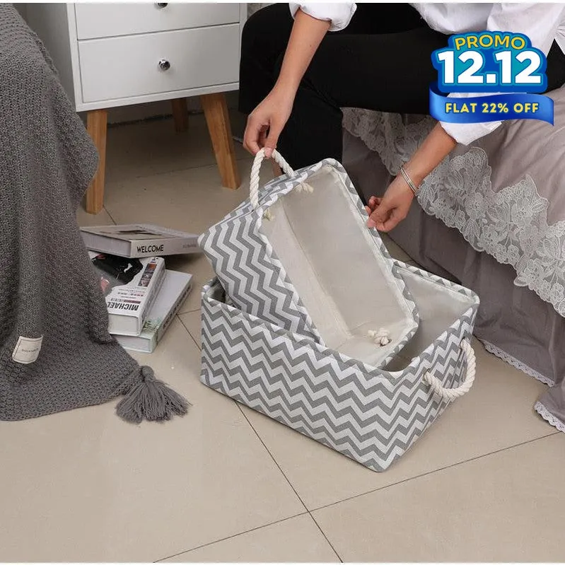 Foldable Fabric Storage Baskets