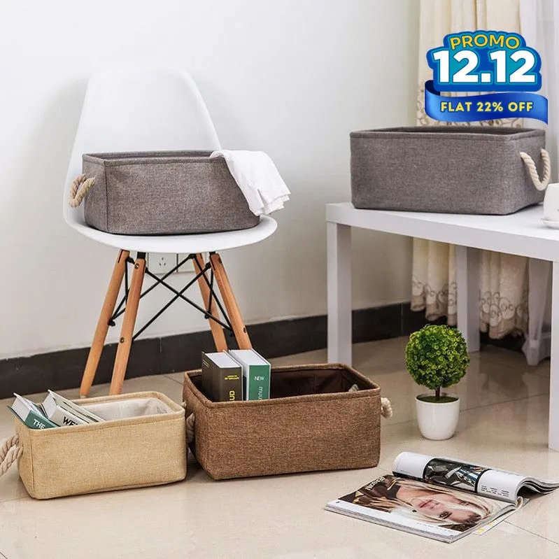 Foldable Fabric Storage Baskets