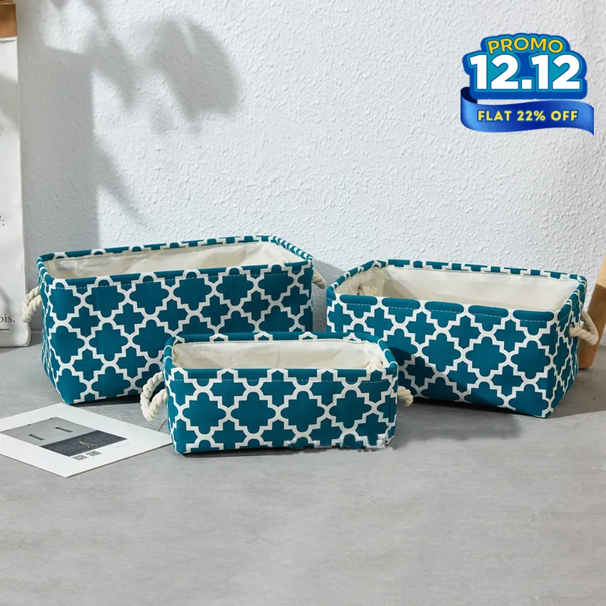 Foldable Fabric Storage Baskets