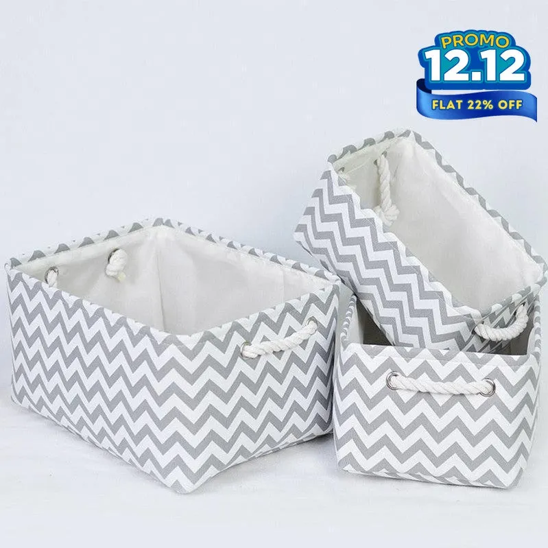 Foldable Fabric Storage Baskets
