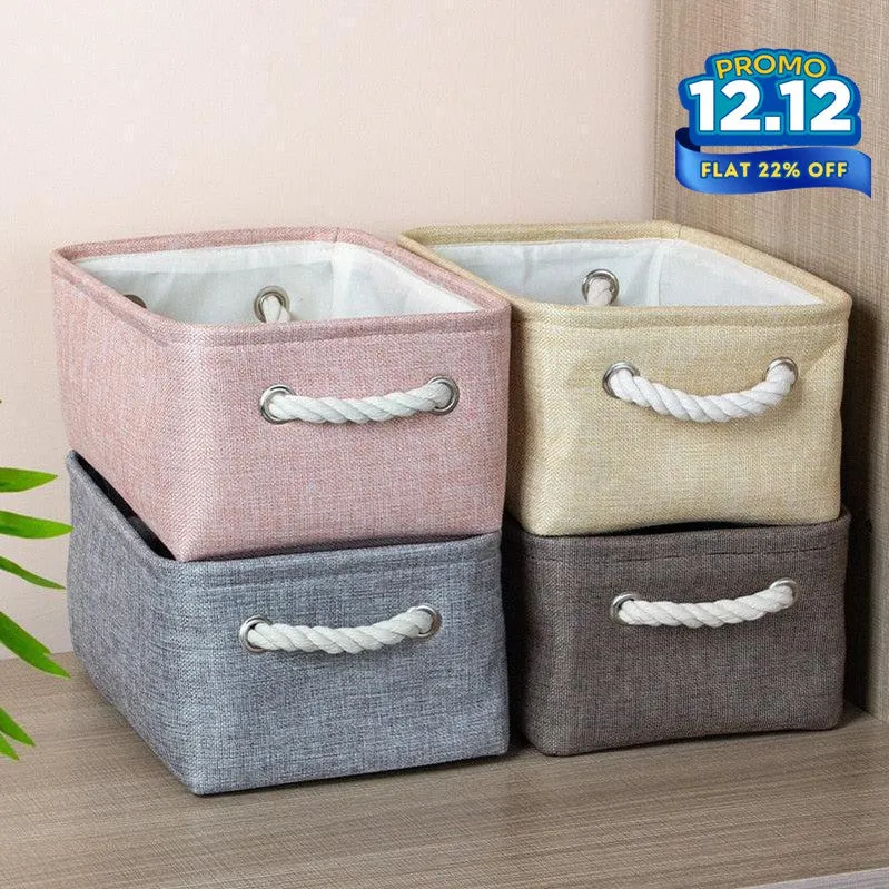 Foldable Fabric Storage Baskets
