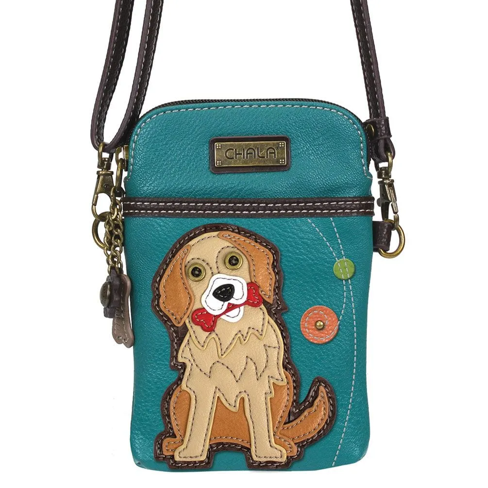 GOLDEN RETRIEVER Chala Collection-KEychain, totes, crossbody, wallet!*