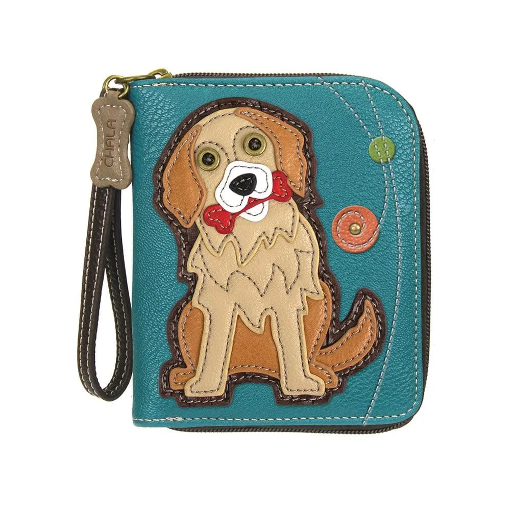 GOLDEN RETRIEVER Chala Collection-KEychain, totes, crossbody, wallet!*