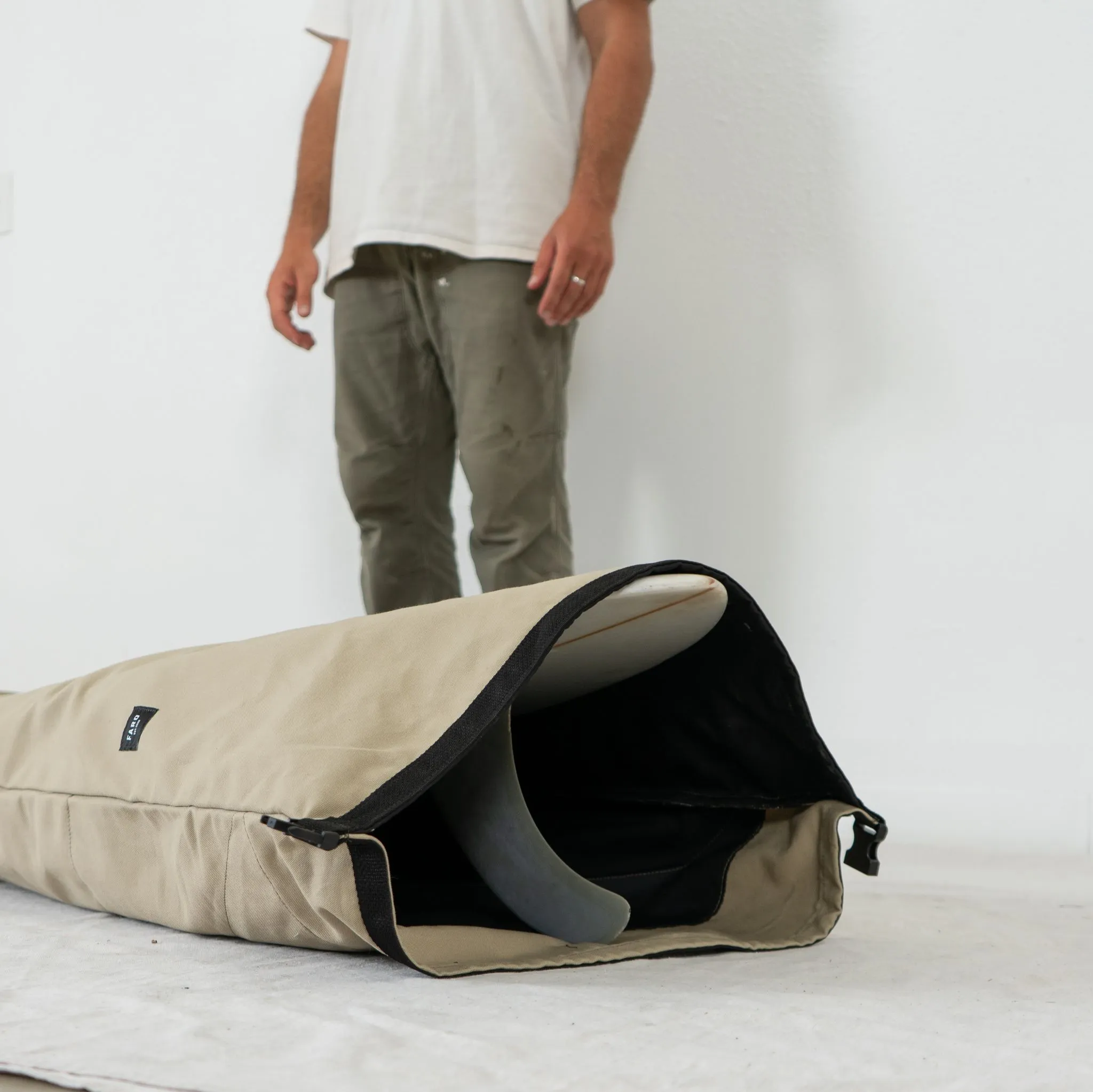 HARBOR TAN ADJUSTABLE SURFBOARD BAG