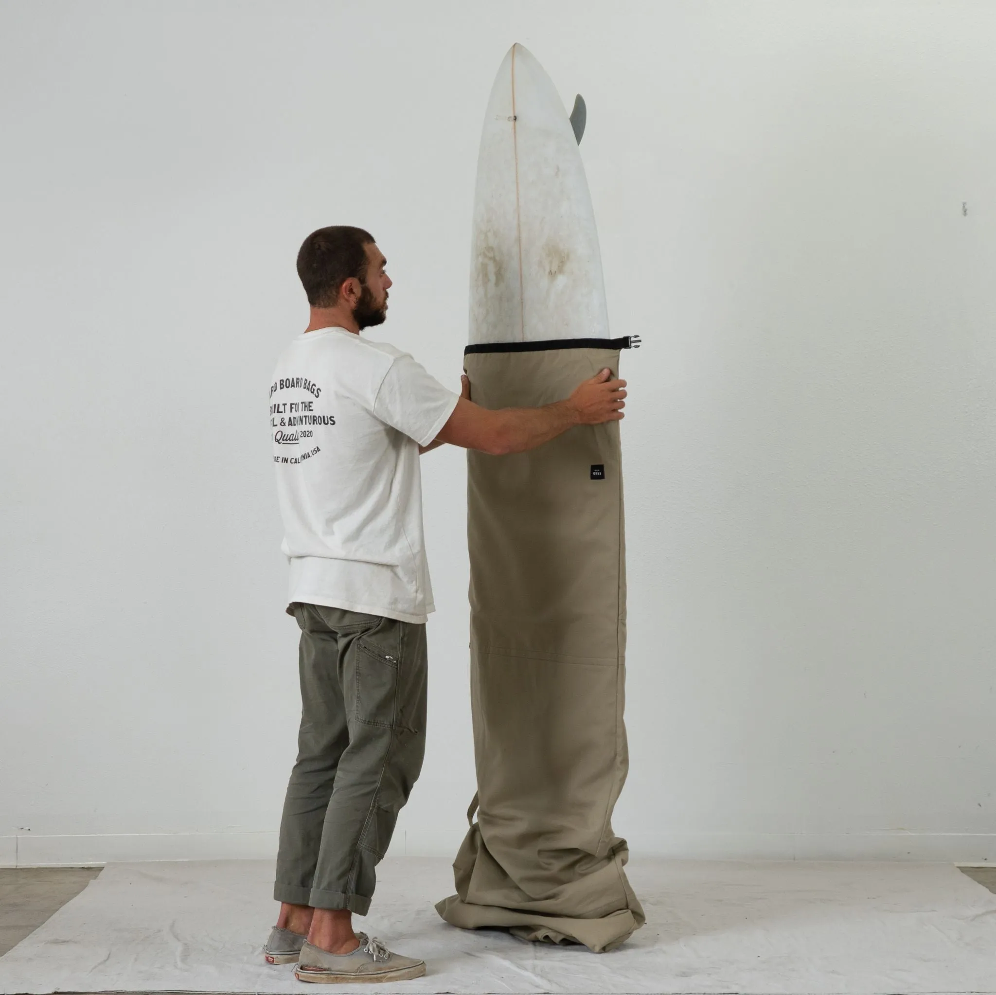 HARBOR TAN ADJUSTABLE SURFBOARD BAG