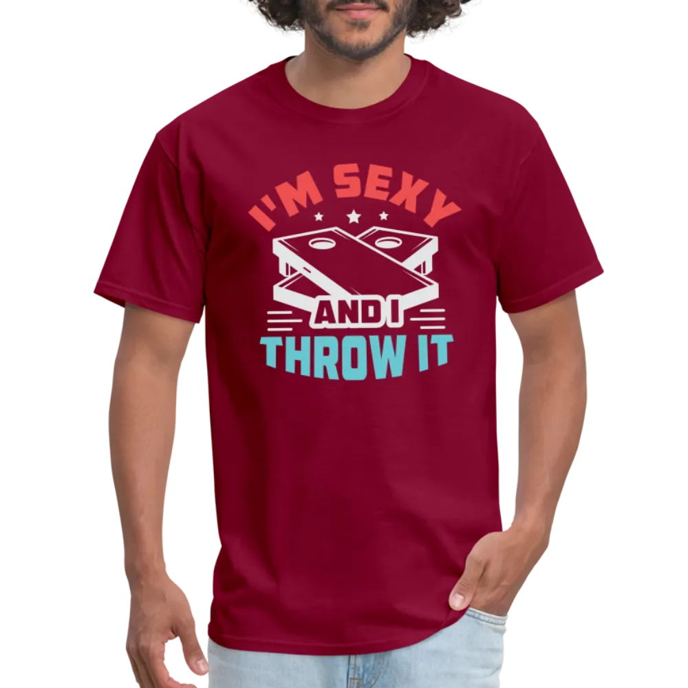 I'm Sexy and I Throw It (Cornhole Game) T-Shirt