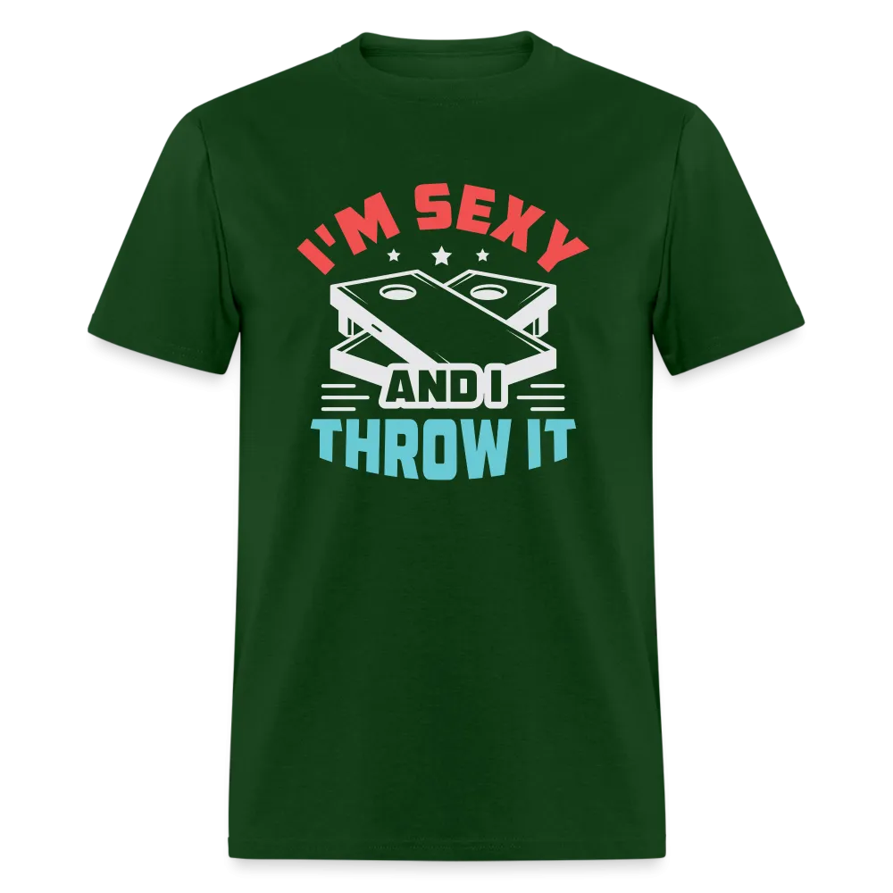 I'm Sexy and I Throw It (Cornhole Game) T-Shirt