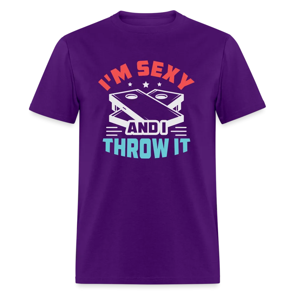 I'm Sexy and I Throw It (Cornhole Game) T-Shirt