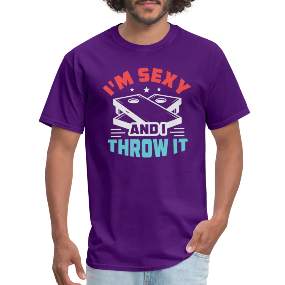 I'm Sexy and I Throw It (Cornhole Game) T-Shirt