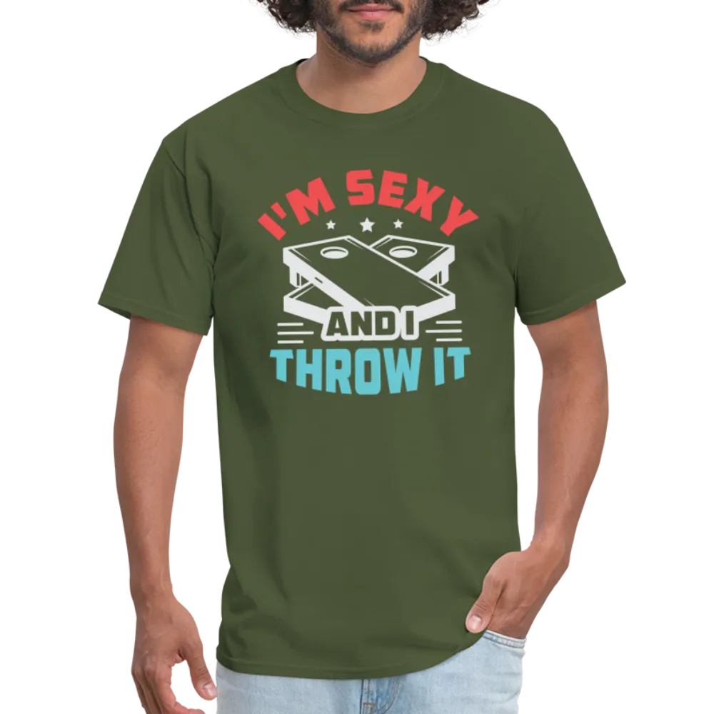 I'm Sexy and I Throw It (Cornhole Game) T-Shirt