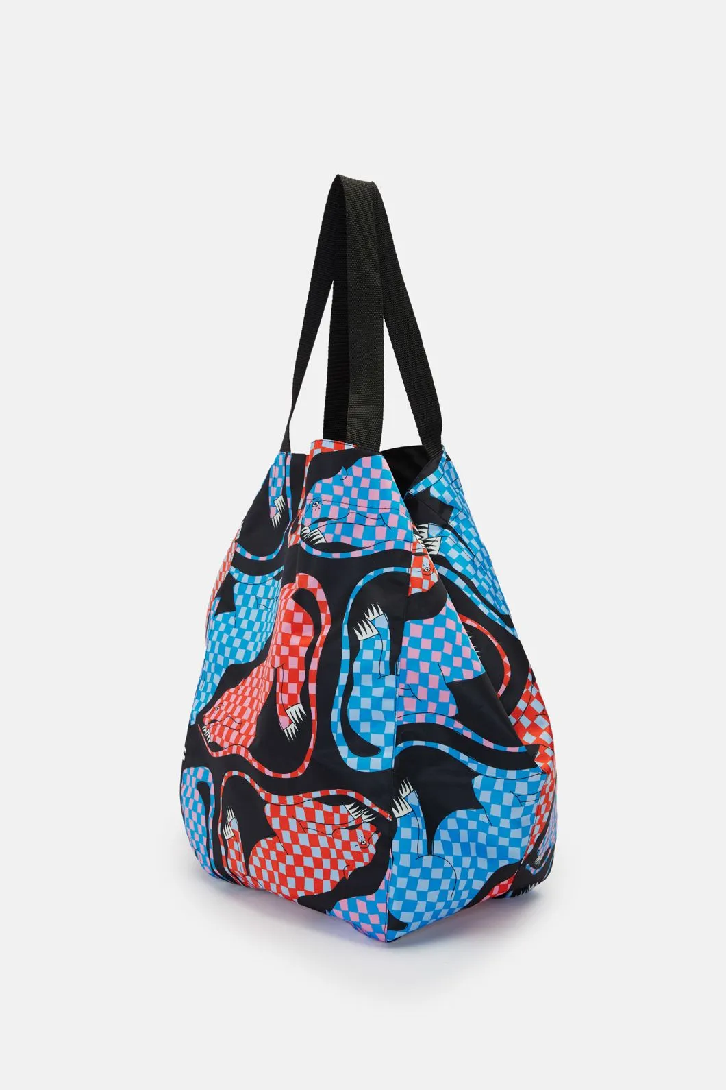 Jaguar Check Tote