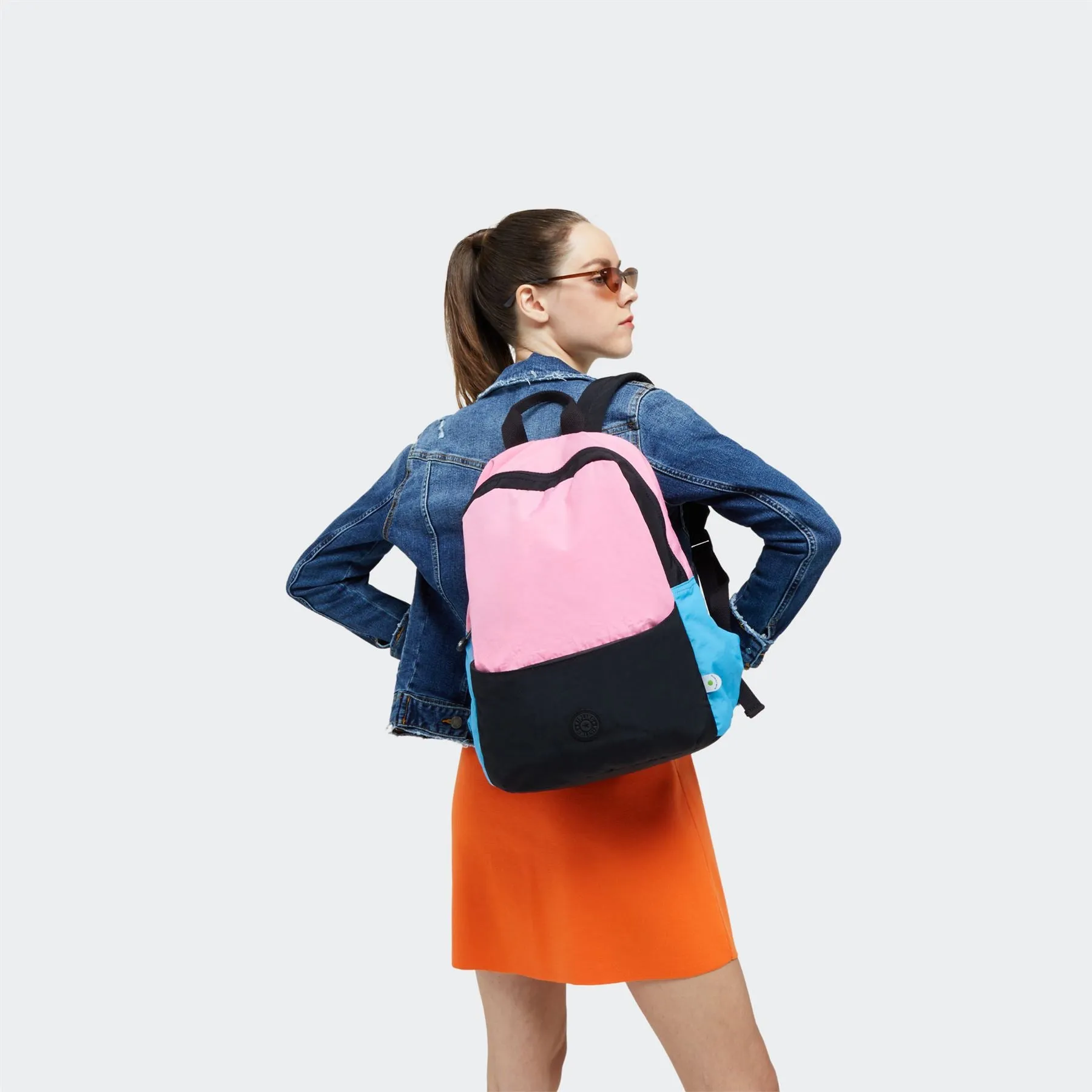 Kipling Sonnie Upcycled Laptop Backpack
