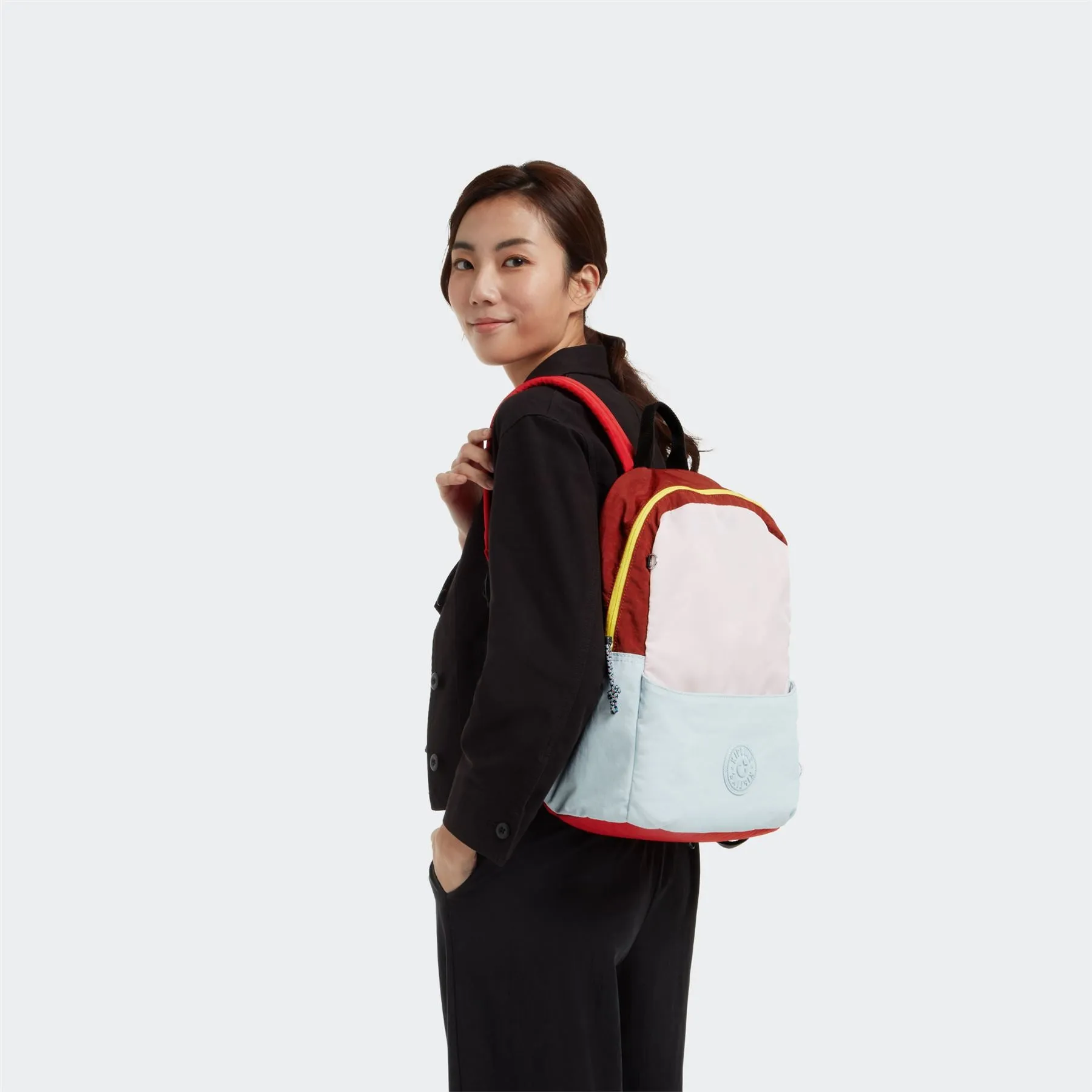 Kipling Sonnie Upcycled Laptop Backpack