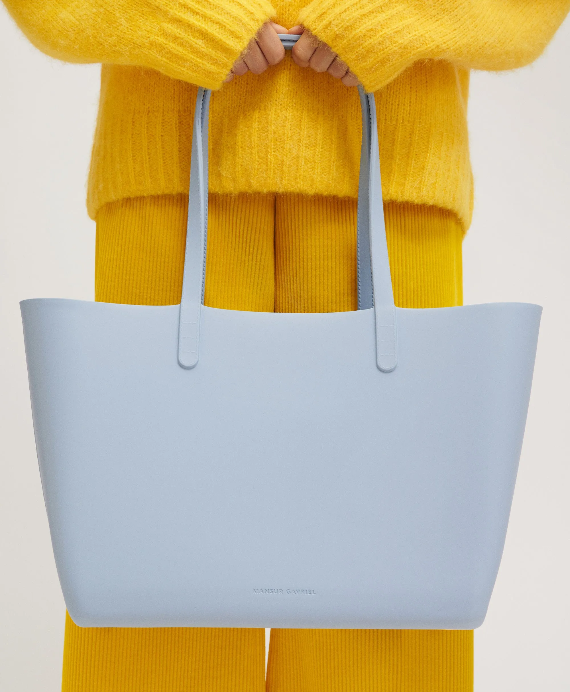 Large EVA Rubber Tote - Cielo
