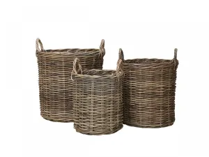 Large Round Basket - set of 3