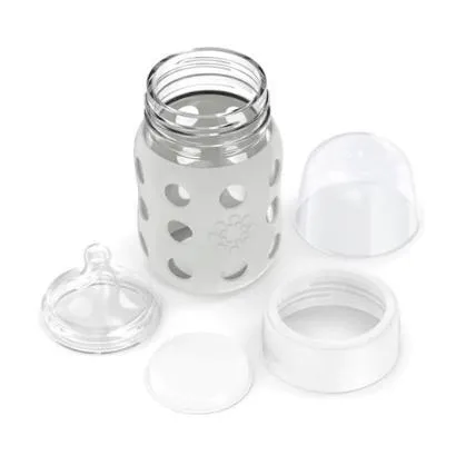 Lifefactory Wide Neck Glass Baby Bottle 8oz