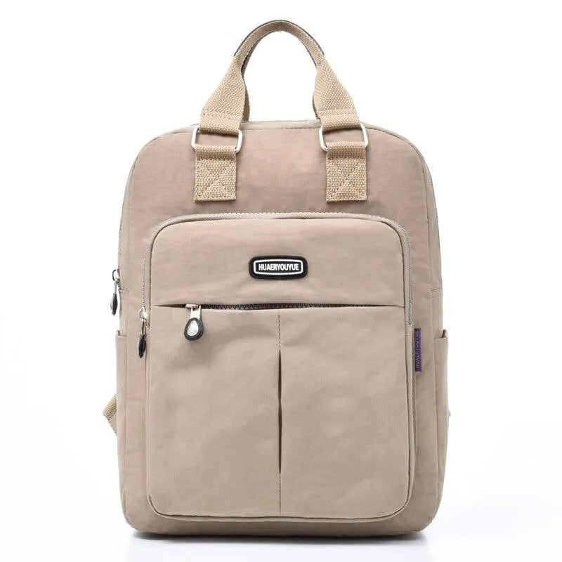 Multifunction Nylon Anti Theft Women Backpacks