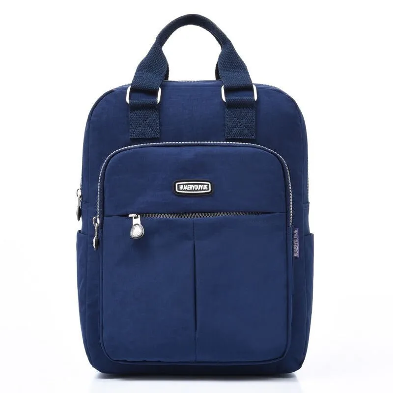 Multifunction Nylon Anti Theft Women Backpacks