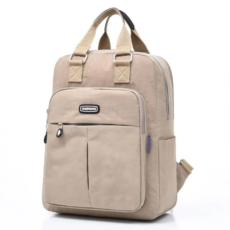 Multifunction Nylon Anti Theft Women Backpacks