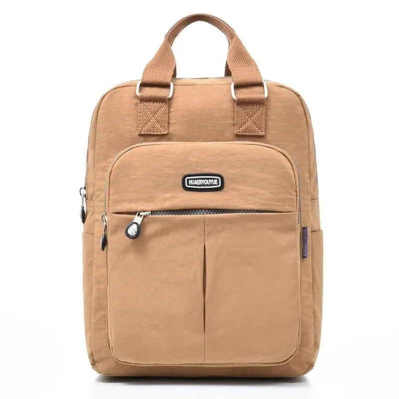 Multifunction Nylon Anti Theft Women Backpacks