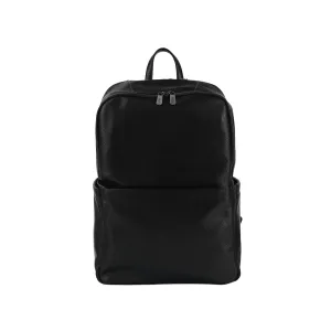OiOi Vegan Leather Multitasker Nappy Backpack - Black