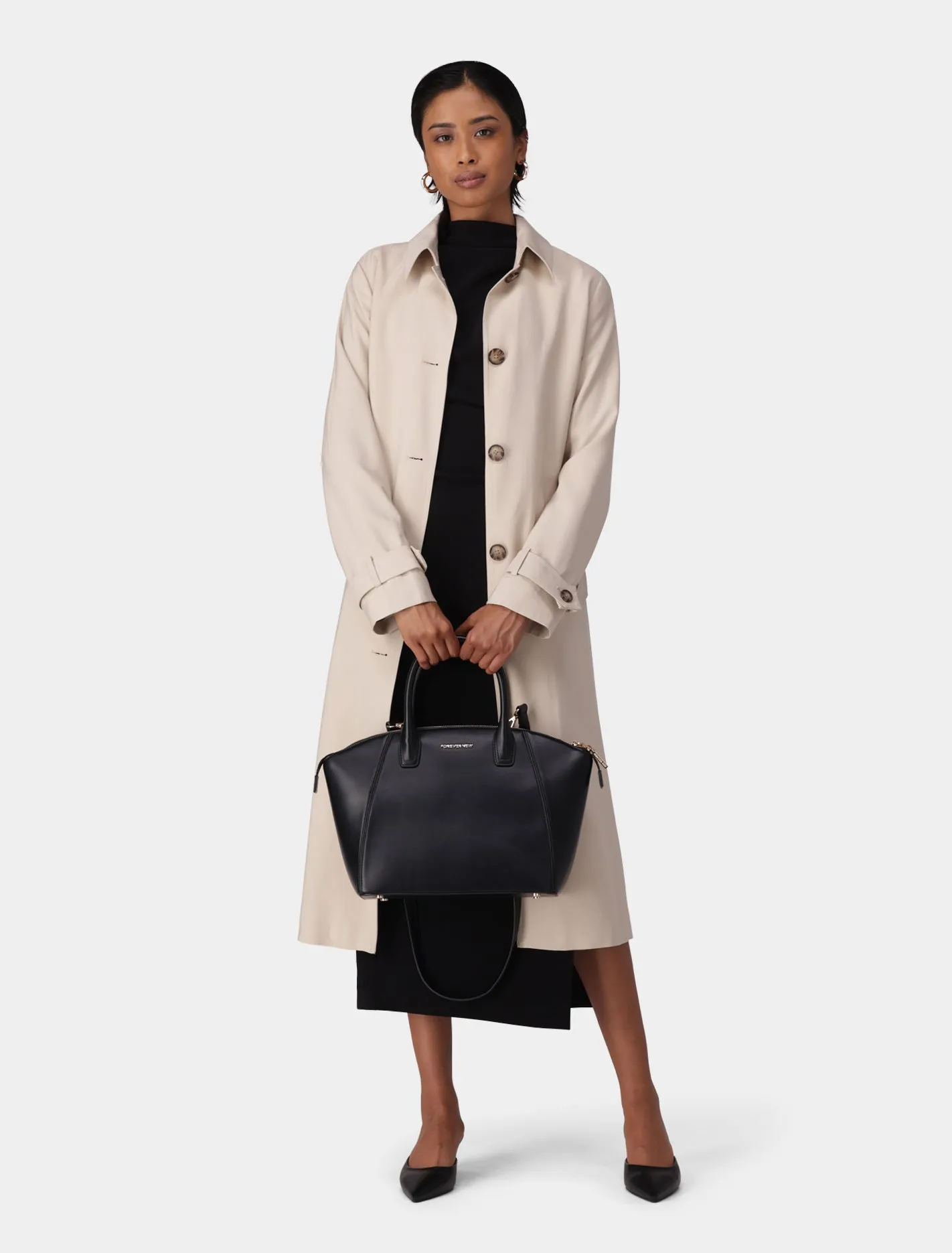 Olivia Trapeze Tote Bag