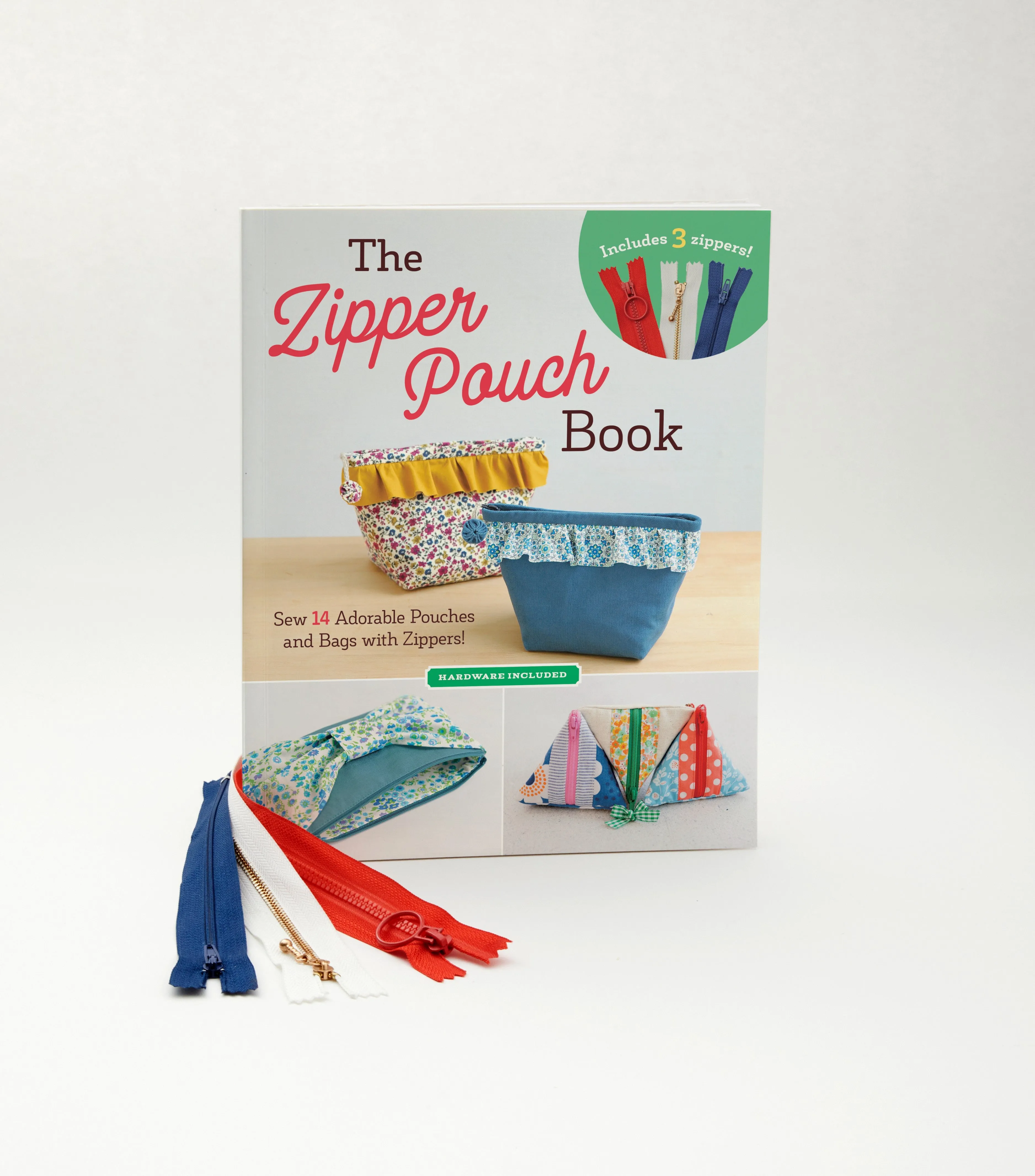 PATTERN BOOK, The Zipper Pouch Book   Zippers