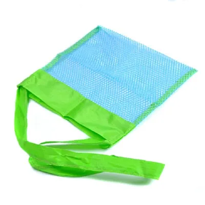 Portable Mesh Beach Toy Bag Children Toy Storage Totes