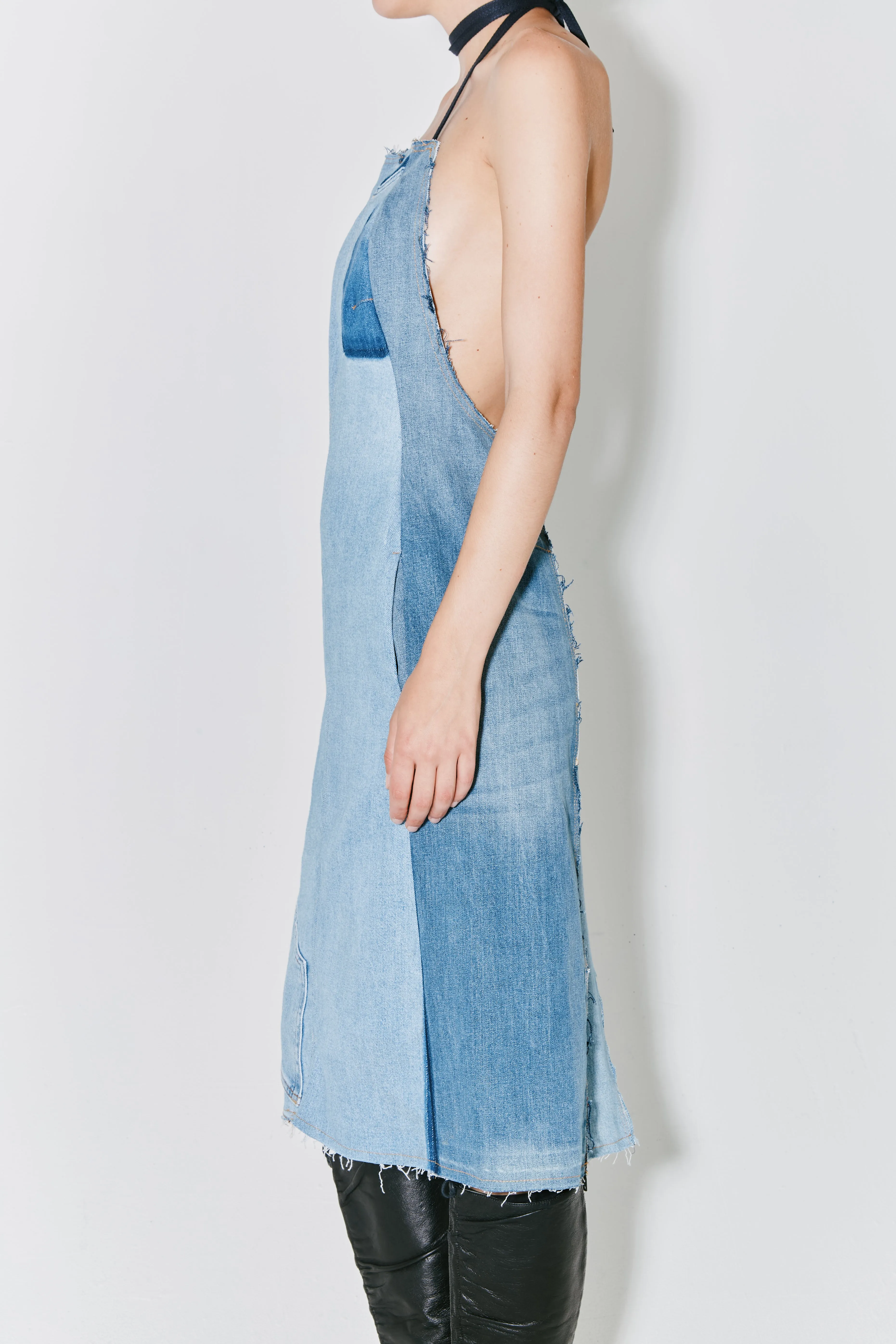 RORA dress upcycled denim