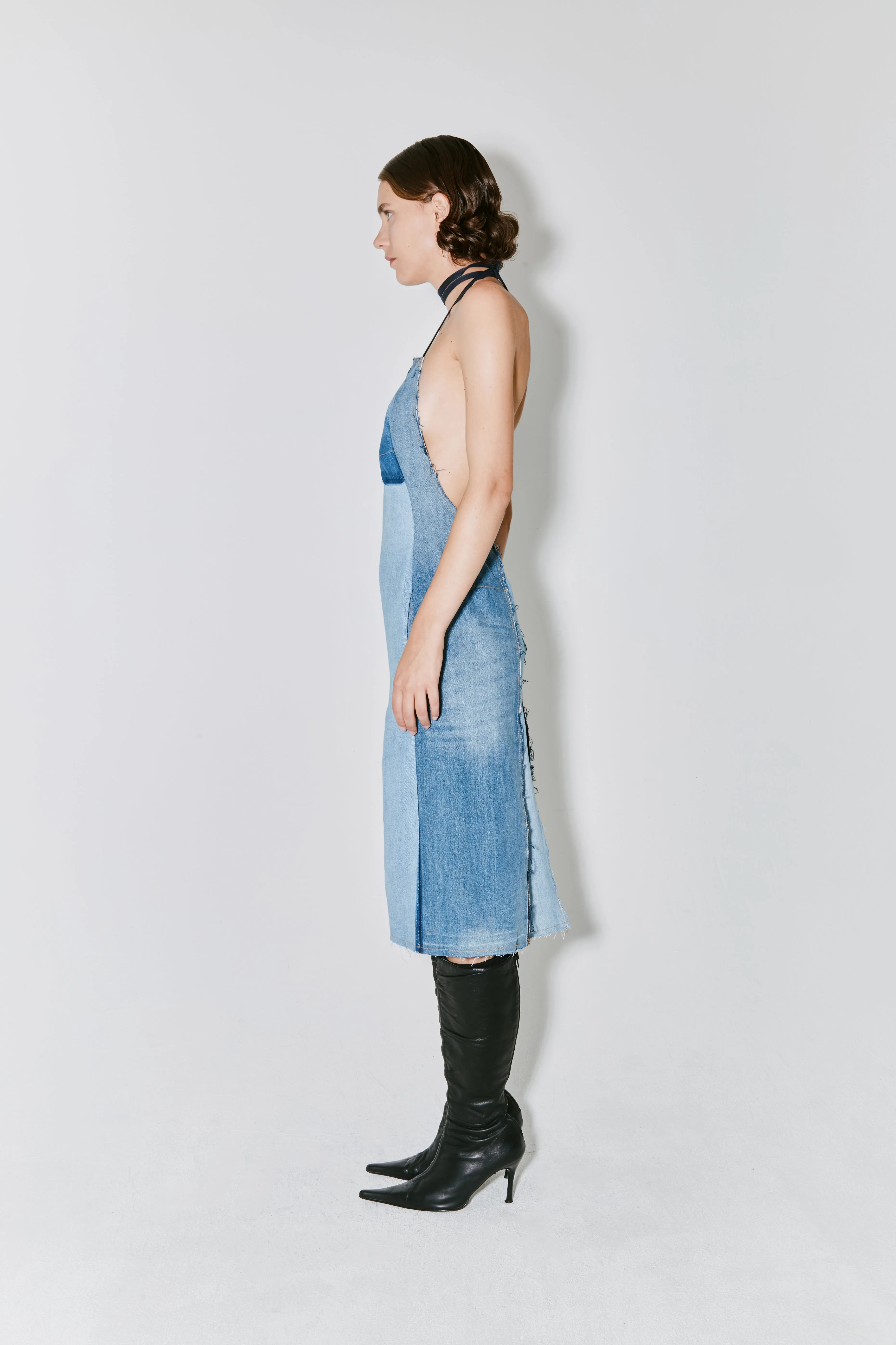 RORA dress upcycled denim